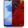 Picasee silikónový čierny obal pre OPPO A16 - Red Picasee silikónový čierny obal pre OPPO A16 - Red