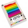 Blok farebných papierov A4 24 listov Blok farebných papierov A4 24 listov