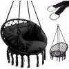 RelaxPRO 9267-1 Závěsné houpací křeslo s poduškou ecru RelaxPRO 9267-1 Závěsné houpací křeslo s poduškou ecru
