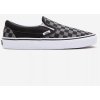 Vans Šedo čierne kockované slip on Classic