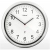 Mebus 19809 radio wall clock white/silver Mebus 19809 radio wall clock white/silver