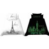 bavlna obliečky Deň v Paríži noc v Londýne 140x200 70x90 bavlna obliečky Deň v Paríži noc v Londýne 140x200 70x90