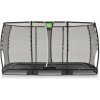 Exit Allure Premium pozemná trampolína 214x366cm - čierna Exit Allure Premium pozemná trampolína 214x366cm - čierna