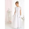 Fashionkids Dievčenské šaty ANGIE M/416 Farba: Biela, Veľkosť: 146
