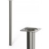 Walteco Nábytková noha okrúhla, priemer 30mm, výška 500mm, nerez design , 50299 Walteco Nábytková noha okrúhla, priemer 30mm, výška 500mm, nerez design , 50299