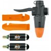 SKS príslušenstvo k pumpe - TUBELESS HEAD SET - čierna/oranžová SKS príslušenstvo k pumpe - TUBELESS HEAD SET - čierna/oranžová