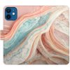 Flipové puzdro iSaprio - Colour Marble - iPhone 12 mini Flipové puzdro iSaprio - Colour Marble - iPhone 12 mini