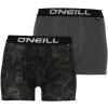 Pánske boxerky O'Neill, PAINT&PLAIN 2-PACK čierna,tmavo sivá L Pánske boxerky O'Neill, PAINT&PLAIN 2-PACK čierna,tmavo sivá L