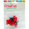 Farebné lienky pre deti, sada 4 ks (5,8 × 4 cm) Farebné lienky pre deti, sada 4 ks (5,8 × 4 cm)