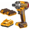 INGCO Akumulátorový udierajúci skrutkovač 1/4 INGCO Akumulátorový udierajúci skrutkovač 1/4