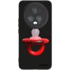 Picasee silikónový čierny obal pre Honor Magic5 Pro - Le Dudel Picasee silikónový čierny obal pre Honor Magic5 Pro - Le Dudel