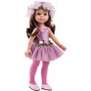Paola Reina Oblečenie pre bábiky 32 cm - Ružové šaty pre Carol
