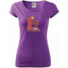 I love basketball - Dámske tričko Pure - 3XL ( Fialová ) I love basketball - Dámske tričko Pure - 3XL ( Fialová )