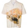 Selected Košele s dlhým rukávom RelaxCarl Shirt - Apricot Béžová Selected Košele s dlhým rukávom RelaxCarl Shirt - Apricot Béžová