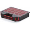 PROSPERPLAST Box organizér s krabičkami 28,4x24,3x6cm TAGER KTG30256B-S429 čierny PROSPERPLAST Box organizér s krabičkami 28,4x24,3x6cm TAGER KTG30256B-S429 čierny