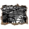 Nálepka fototapeta 3D výhled Amsterdam kolesá 95x64 cm Nálepka fototapeta 3D výhled Amsterdam kolesá 95x64 cm