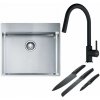 Súprava nerezový drez Franke Box 127.0369.295, kuchynská batéria Franke Lina 115.0626.055 Súprava nerezový drez Franke Box 127.0369.295, kuchynská batéria Franke Lina 115.0626.055