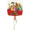 Fóliový balónik Super Mario Happy Birthday 43 cm Fóliový balónik Super Mario Happy Birthday 43 cm