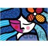 BlueBird Britto Girl with flower 1000 dielov BlueBird Britto Girl with flower 1000 dielov
