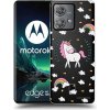 Picasee silikónový prehľadný obal pre Motorola Edge 40 Neo - Unicorn hviezdne nebo Picasee silikónový prehľadný obal pre Motorola Edge 40 Neo - Unicorn hviezdne nebo