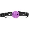 Kink - Hollow Hard Purple Ball 4.5 cm Gag 63.5 X 2 cm Kink - Hollow Hard Purple Ball 4.5 cm Gag 63.5 X 2 cm