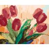 ZUTY Maľovanie podľa čísel - ČERVENÉ TULIPÁNY Rámovanie: bez rámu a bez vypnutia plátna, Rozmer: 80x100 cm ZUTY Maľovanie podľa čísel - ČERVENÉ TULIPÁNY Rámovanie: bez rámu a bez vypnutia plátna, Rozmer: 80x100 cm