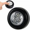 Verk 01224 (Dotyková bezdrôtová samolepiaca LED lampička Stick Touch 3 LED čierna) Verk 01224 (Dotyková bezdrôtová samolepiaca LED lampička Stick Touch 3 LED čierna)