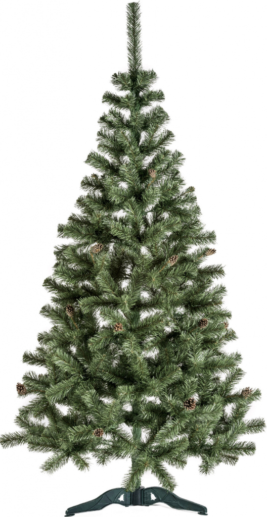 Aga Vianočný stromček Jedľa s šiškami 220 cm