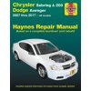 Chrysler Sebring 2007 Thru 2010, Sebring Convertible 2008 Thru 2010, Chrysler 200 2011 Thru 2017 & Dodge Avenger 2007 Thru 2014 Haynes Repair Manual (Haynes Publishing)(Brožovaná) Chrysler Sebring 2007 Thru 2010, Sebring Convertible 2008 Thru 2010, Chrysler 200 2011 Thru 2017 & Dodge Avenger 2007 Thru 2014 Haynes Repair Manual (Haynes Publishing)(Brožovaná)