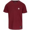 PitBull West Coast tričko pánske small logo 170 burgundy