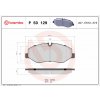 BREMBO Sada brzdových doštičiek P 50 129 BREMBO Sada brzdových doštičiek P 50 129