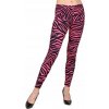 NEÓNOVO RUŽOVÉ LEGÍNY ZEBRA VZOR 80. ROKY DISCO s/m NEÓNOVO RUŽOVÉ LEGÍNY ZEBRA VZOR 80. ROKY DISCO s/m