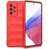 SES Protišmykový silikónový ochranný kryt Samsung Galaxy A13 4G červený 13153