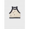 Kvetinový pletený top Mayoral - 2606021035-v ext. sklade Kvetinový pletený top Mayoral - 2606021035-v ext. sklade