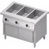 STALGAST Vodný kúpeľ trojkomorový 3x GN 1/1, 2,4 kW, 1132x750x880 mm | STALGAST, ST222111 STALGAST Vodný kúpeľ trojkomorový 3x GN 1/1, 2,4 kW, 1132x750x880 mm | STALGAST, ST222111