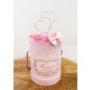 Darček te ženu - Mydlový Flower box Pink Srdcia Darček te ženu - Mydlový Flower box Pink Srdcia