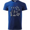 Horolezecké karabíny - Klasické pánske tričko vyššej gramáže - XS ( Kráľovská modrá ) Horolezecké karabíny - Klasické pánske tričko vyššej gramáže - XS ( Kráľovská modrá )