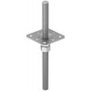Domax PPSR 80 Nastaviteľná pätka stĺpika 80x330x3,0 mm