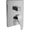 Mereo Sprchová podomietková batéria s trojcestným prepínačom, Sonáta, Mbox, hranatý kryt, chróm CB60157C Mereo Sprchová podomietková batéria s trojcestným prepínačom, Sonáta, Mbox, hranatý kryt, chróm CB60157C
