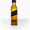 Johnnie Walker Black Label Mini 40% 0,05 l (čistá fľaša)