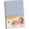 Bellatex plachta jersey s elastanom svetlo sivá 160x200 Bellatex plachta jersey s elastanom svetlo sivá 160x200