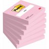 POST-IT Bloček Post-it 76x76 ružový 6x100l POST-IT Bloček Post-it 76x76 ružový 6x100l
