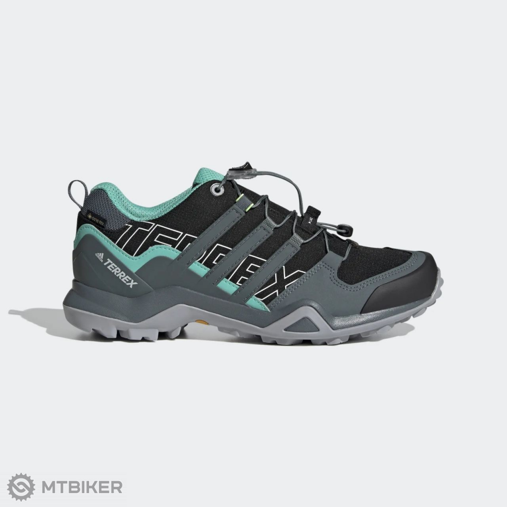 adidas Terrex Swift R2 Gore Tex Hiking dámske topánky, čierna sivá