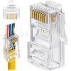 DATAWAY (100ks) Konektor RJ45 1.0mm UTP, CAT5E, EASY drôt/lanko DATAWAY (100ks) Konektor RJ45 1.0mm UTP, CAT5E, EASY drôt/lanko