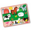 Melissa & Doug drevené puzzle zvieratká na farme Melissa & Doug drevené puzzle zvieratká na farme