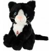Teddies Mačka sediaca plyš so zvukom 20cm v sáčku 0+ Teddies Mačka sediaca plyš so zvukom 20cm v sáčku 0+