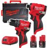 Milwaukee sada aku vŕtačka s príklepovým skrutkovačom 12V 2x2,0Ah + taška Milwaukee sada aku vŕtačka s príklepovým skrutkovačom 12V 2x2,0Ah + taška