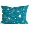 Textilomanie Polybavlnená obliečka na vankúš NIGHT SKY POLY 70x90 cm, tyrkysová Textilomanie Polybavlnená obliečka na vankúš NIGHT SKY POLY 70x90 cm, tyrkysová