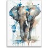 Maľovanie podľa čísel - Majestátny slon - 60x80 cm, plátno vypnuté na rám - výroba CZ Maľovanie podľa čísel - Majestátny slon - 60x80 cm, plátno vypnuté na rám - výroba CZ