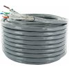 Shwaiger NWKU6010 051CAT 6A (S/FTP), nezostavený, 10m, sivý Shwaiger NWKU6010 051CAT 6A (S/FTP), nezostavený, 10m, sivý